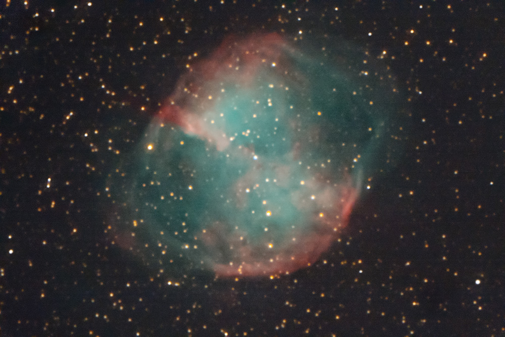 Hantelnebel M27 mit EdgeHD8