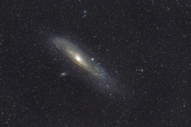 Die Andromedagalaxie, auch Andromedanebel oder Großer Andromedanebel, sowie manchmal auch fälschlich Andromeda-Galaxis, ist eine Spiralgalaxie vom Typ Sb. Sie ist unsere nächste größere Nachbargalaxie. Im Messier-Katalog ist sie als M31 und im New General Catalogue als NGC 224 verzeichnet. Am Sternenhimmel steht sie im Sternbild Andromeda, nach dem sie benannt ist. In klaren Nächten kann die Andromedagalaxie von einem dunklen Standort aus mit bloßem Auge gesehen werden. Sie ist das fernste Objekt, das regelmäßig mit bloßem Auge gesehen werden kann. Andromeda 2015