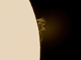 Protuberanz Sonne 30.05.2019