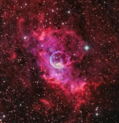 Bubble nebula Blasennebel Heiner Weiss Photography Astro Winkerling